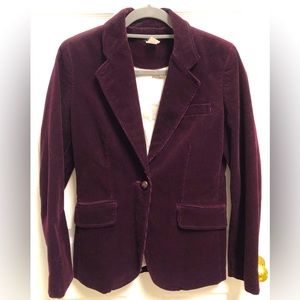 JCrew Women’s Corduroy Blazer, Size 8